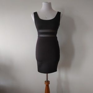 ❎ *Sold* EUC Black Mesh Bodycon Dress